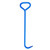 Original Manhole Hook Tool - 30-Inch Single Hook Made with Durable Hex Alloy Steel - Lift Manhole Covers & Storm Drain Cover, Versatile Lifting Hooks, Rigid Steel Tool Hook for Moving