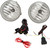 Fog Light Set Compatible With 2005-2011 Toyota Tacoma, 2007-2013 Tundra, 2008-2017 Sequoia, 2004-2006 Solara Driver and Passenger Side