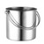 Champagne Bucket Cooler Bucket Ice Bucket Stainless Steel Ice Bucket with Handle Thicken Bar Champagne Bucket Wine Bucket Barrel Container for Bar Wine Bucket Ice Buckets (Size : 2.9L)