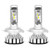 YIMOJI Led Headlight Bulbs Conversion Kit H4/HB2/9003 12000lm 6000k Diamond White 2 Year Warranty
