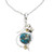 925 Sterling Silver Natural Citrine and Blue Copper Turquoise Necklace Pendant Vintage Silver Pendant For Mom-Necklace Gift For Her 925 Sterling Silver Natural Citrine and Blue Copper Turquoise Necklace Pendant Vintage Silver Pendant For Mom-Necklace Gift For Her
