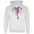 Galaxy Jazz Dancer White Adult Hoodie - Large