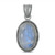 - Rainbow Moonstone 925 Sterling Silver Pendant, Fire Moonstone Jewelry, Birthday Gift