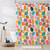 Easter Shower Curtains Happy Colorful Easter Eggs Home Bathtubs Bathroom Curtain Decor Spring Cute Fabric Bath Curtain with 12 Hook,72x72 Inches
