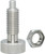 Locking Spring Screw Indexing Plungers Spring Plungers Index Plunger Dowel Without Nut 1Pcs Pin Resistors (Color : M6, Size : MITBS)