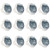 12-Pc,Round Kitchen Cabinet Knobs and Pulls,Cabinet Door Handles,Kitchen Knobs for Cabinets,Cartoon Train Railway Game Mat