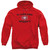 ST Cloud State University Official Circle Logo Unisex Adult Pull-Over Hoodie, ST Cloud State Huskies, Red, Medium