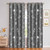 Galaxy Outer Space Curtains for Kids Bedroom Cosmic Planet Star Rocket Astronaut Pattern Gray Blackout Curtain Cartoon Theme Drapes for Boys Playroom Living Room 2Panels 52x84inch CLZYMS498