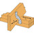 75 Pack Simpson Strong Tie H2.5A Hurricane Tie New Style
