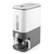 20 Lbs Rice Dispenser, Large Dry Food Container With Lid, Rice Storage Container With Measuring Cylinder, Cereal Dispenser Moisture Proof Household Food Dispenser Bucket, For Christmas