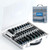Magnetic Nut Driver Set, 34pcs Impact Driver Bit Set, Deep Nut Driver Set, Impact Socket Adapters, Wing Nut Driver, Bit Extension, 1/4'' Quick Change