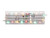 Lighted FasTrack Electric O Gauge, 10" Straight Track, Pack of 4