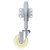 4 Nylon Gate Wheel Spring Loaded Swivel Caster Heavy Duty 110lbs Load Capacity