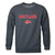 SUNY Cortland Red Dragons Campus Crewneck Sweatshirt Heather Charcoal Large