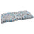 Pillow Perfect Outdoor Paisley Wicker Loveseat Cushion, Tidepool