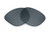 Replacement Sunglass Lenses Compatible for Ray-Ban RB3429 55mm (Polarized SFx Ultra Black Hardcoated Pair)