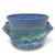 Mosquito Mud Pottery Bread Baker Deep Dish Casserole with Handles, Blue