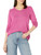 Women's Sweet Dreams LS V TEE, Charged Pink, MD