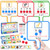 Phonemic Awareness Games Magnetic Dry Erase Board Phonics Games, Elkonin Box Science of Reading Manipulatives, Speech Therapy Homeschool Supplies, Preschool Kindergarten Classroom Must Have
