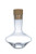 Creative Co-op Clear Cork Lid Glass Decanter,