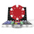 Poker Chip Set 500PCS 11.5g Casino Quality Blank Denomination Aluminum Case, Playing Cards, Dealer Button for Poker, Texas Hold'em, Blackjack, Casino Games