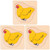3 Sets Growing up Jigsaw Puzzle Frog Jigsaw Puzzle for Kids Hen Puzzle Life Cycle Toddler Girl Backpack Toddler Playset Multi-Layer Chicken Men and Women Wooden