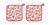 Now Designs Basic Potholders, Set of Two, Caliente