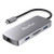 HooToo USB C Hub, 8-in-1 USB C Adapter with 4K HDMI, USB 3.0 Ports, 1Gbps Ethernet Port, SD/TF Card Readers and 100W Pd Charging Port for MacBook/Pro/Air, Type-C Laptops and More