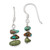 925 Sterling Silver Shepherd hook Simulated Turquoise Chip Long Drop Dangle Earrings Measures 26x8mm Wide Jewelry Gifts for Women 925 Sterling Silver Shepherd hook Simulated Turquoise Chip Long Drop Dangle Earrings Measures 26x8mm Wide Jewelry Gifts for Women