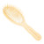 Pneumatic Beech Wood Oval Brush With Wooden Pins
