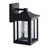 Aisilan Outdoor Wall Lantern, Exterior Waterproof Wall Sconce, Front Porch Light Fixture with E26 Socket, Matte Black Anti-Rust Wall Lamp with Clear Glass Shade, for Garage Patio, Bulb NOT Included