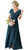 Short Sleeve Teal Bridesmaid Dresses for Women with Pockets Long Slit Chiffon Formal Pleated Evening Dress Size 6 Short Sleeve Teal Bridesmaid Dresses for Women with Pockets Long Slit Chiffon Formal Pleated Evening Dress Size 6