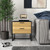 Nightstand,End Side Table,Bedside Table with Storage Drawer and Open Shelf,Night Stand Accent Furniture with Storage for Bedroom,Living Room