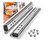 1 Pair 250 lb Load Capacity Heavy Duty Drawer Slides 12 14 16 18 20 22 24 26 28 30 32 34 36 38 40 Inch Full Extension Ball Bearing Side Mount Rails Industrial Tool Box Runners Cabinet Glides