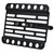 for 05-11 BMW E63/64 M6 - Front Bumper Tow Hook License Plate RELOCATOR Kit Relocation Bracket Adaptor Mount Holder