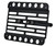 for 2017-Up Audi A4 B9 - Front Bumper Tow Hook License Plate RELOCATOR Kit Relocation Bracket Adaptor Mount Holder