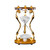 Sand Timer, 30 Minute Hourglass, Hourglass Sand Timer, White Sand Metal Glass Hourglass Timer, Decorative Hourglass, for Home Decoration, Office Decoration, Kitchen, Wedding Gifts