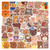 50Pcs Cartoon Bear Stickers - Waterproof Vinyl Bear Decals Cute Stickers Aesthetic Stickers for Flasks Laptop Skateboard Water Bottles Sets 3"