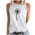Shirts for Women Fashion Dandelion Printed Tank Tops Summer Simple Basic Tees Workout Tshirt Casual Sleeveless Blouses White Shirts for Women Fashion Dandelion Printed Tank Tops Summer Simple Basic Tees Workout Tshirt Casual Sleeveless Blouses White