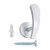 Curtain Holdback Hooks Wall Mounted Curtain Tieback Hook Decorative Window Curtain Holdbacks Drapes Curtain Holder Curtains Holders for Wall Holder Sets Modern