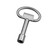 Sara-u MS705 Electrical Cupboard Box Elevator Cabinet Key Universal Triangle Key Wrench Train Switch Panel Lock Key