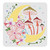 Moon Stencil 11.8x11.8inch Plastic Moon Stars Flowers Drawing Painting Stencils Flowers Mushroom Pattern Reusable Stencils for Painting on Wood, Floor, Wall and Tile