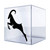 Stickers Sticker Elegant Antilope Figure 4 X 3,5