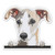 Whippet Sticker - 3" Laptop Sticker - Waterproof Vinyl for Car, Phone, Water Bottle - Whippet Dog Decal