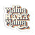 Mama Vintage Multi Size Laptop Sticker - Waterproof Vinyl for Car, Phone, Water Bottle (Mama Vintage-3IN-FBA)