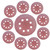 5 Inch 8 Hole Sanding Discs - 40 Grit Hook and Loop Abrasive Sandpaper Sanding Disc Round Sand Paper for Random Orbital Sander - 10Pcs 5 Inch 8 Hole Sanding Discs - 40 Grit Hook and Loop Abrasive Sandpaper Sanding Disc Round Sand Paper for Random Orbital Sander - 10Pcs