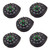 5Pcs Detachable Compass Waterproof Portable Watch Compass Camping Hiking Navigation Survival Tools