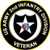 3.8" US Army 2nd Infantry Division Veteran Decal Sticker