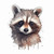 Raccoon Vinyl Decal Sticker for Car, Laptop, Tumbler, More. #007691-4" Raccoon Vinyl Decal Sticker for Car, Laptop, Tumbler, More. #007691-4"