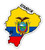 Ecuador Map with Flag - Vinyl Sticker Decal for Phone, Laptop, Water Bottle - 3"